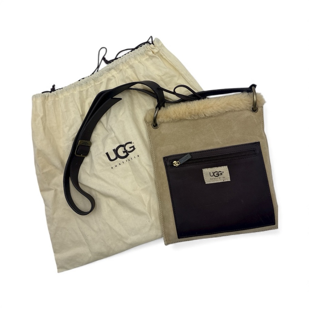 UGG suede crossbody